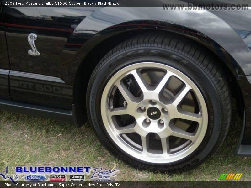 Black / Black/Black 2009 Ford Mustang Shelby GT500 Coupe