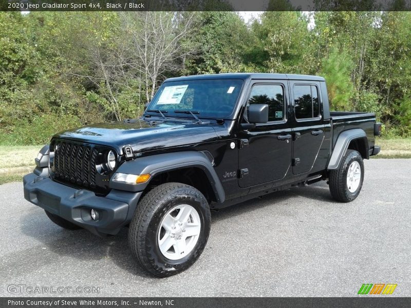 Black / Black 2020 Jeep Gladiator Sport 4x4