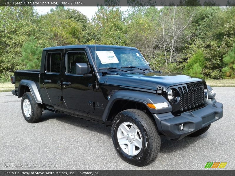 Black / Black 2020 Jeep Gladiator Sport 4x4