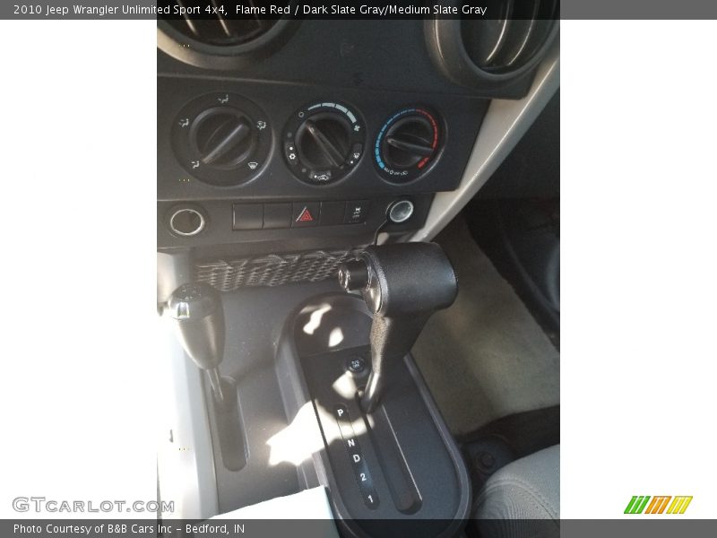 Flame Red / Dark Slate Gray/Medium Slate Gray 2010 Jeep Wrangler Unlimited Sport 4x4