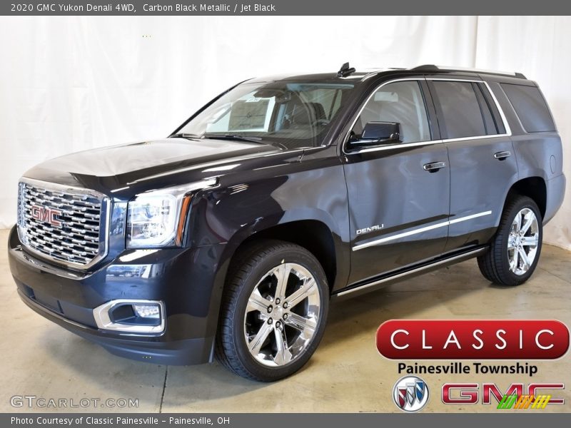 Carbon Black Metallic / Jet Black 2020 GMC Yukon Denali 4WD