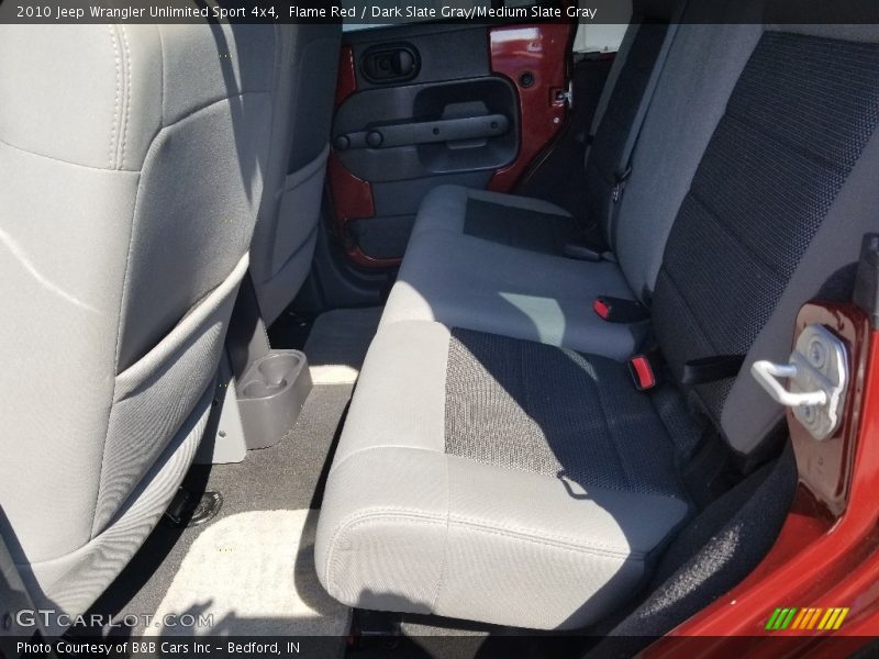 Flame Red / Dark Slate Gray/Medium Slate Gray 2010 Jeep Wrangler Unlimited Sport 4x4