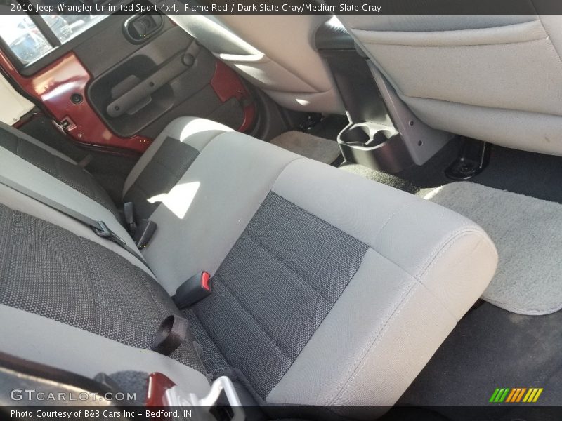 Flame Red / Dark Slate Gray/Medium Slate Gray 2010 Jeep Wrangler Unlimited Sport 4x4