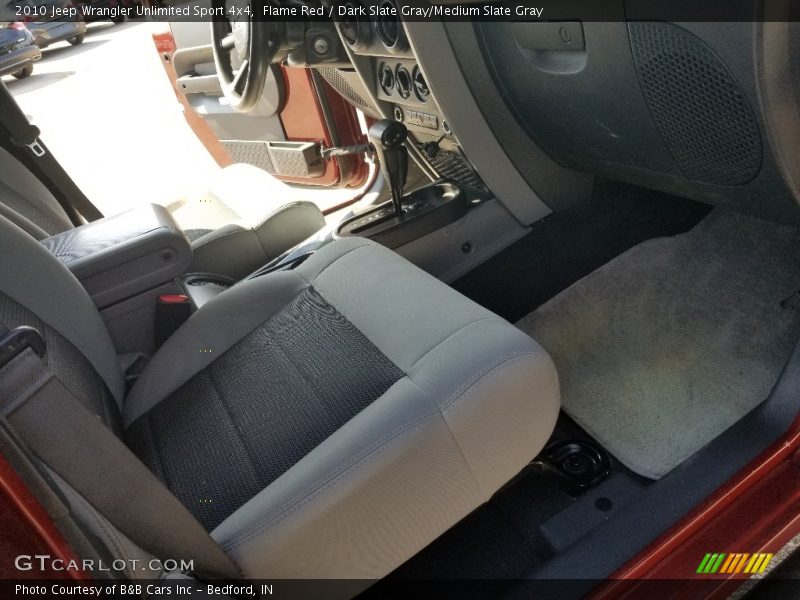 Flame Red / Dark Slate Gray/Medium Slate Gray 2010 Jeep Wrangler Unlimited Sport 4x4