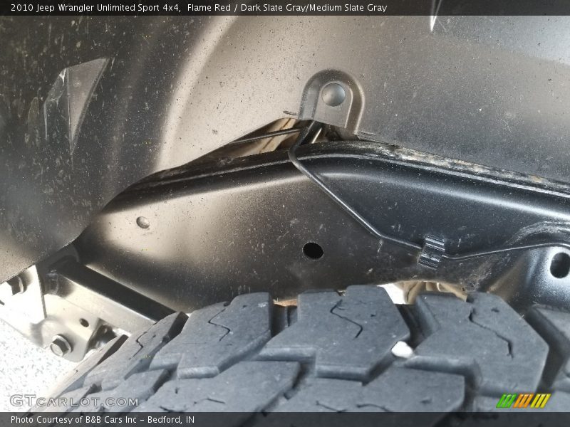 Flame Red / Dark Slate Gray/Medium Slate Gray 2010 Jeep Wrangler Unlimited Sport 4x4