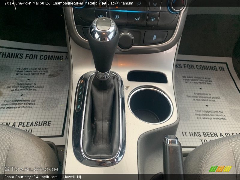 Champagne Silver Metallic / Jet Black/Titanium 2014 Chevrolet Malibu LS
