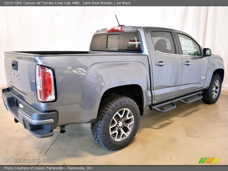 Satin Steel Metallic / Jet Black 2020 GMC Canyon All Terrain Crew Cab 4WD