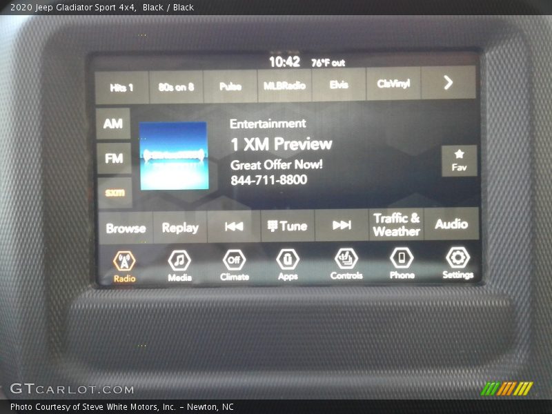 Black / Black 2020 Jeep Gladiator Sport 4x4