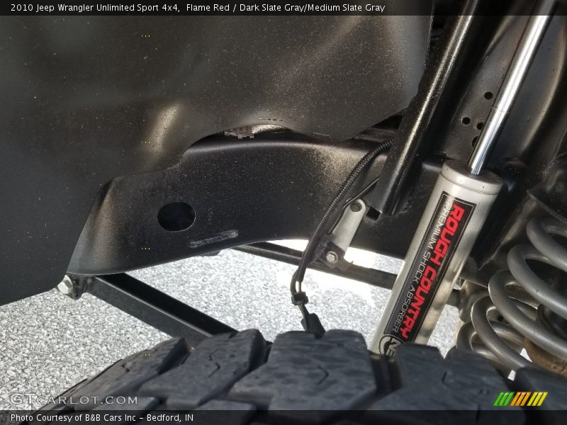 Flame Red / Dark Slate Gray/Medium Slate Gray 2010 Jeep Wrangler Unlimited Sport 4x4
