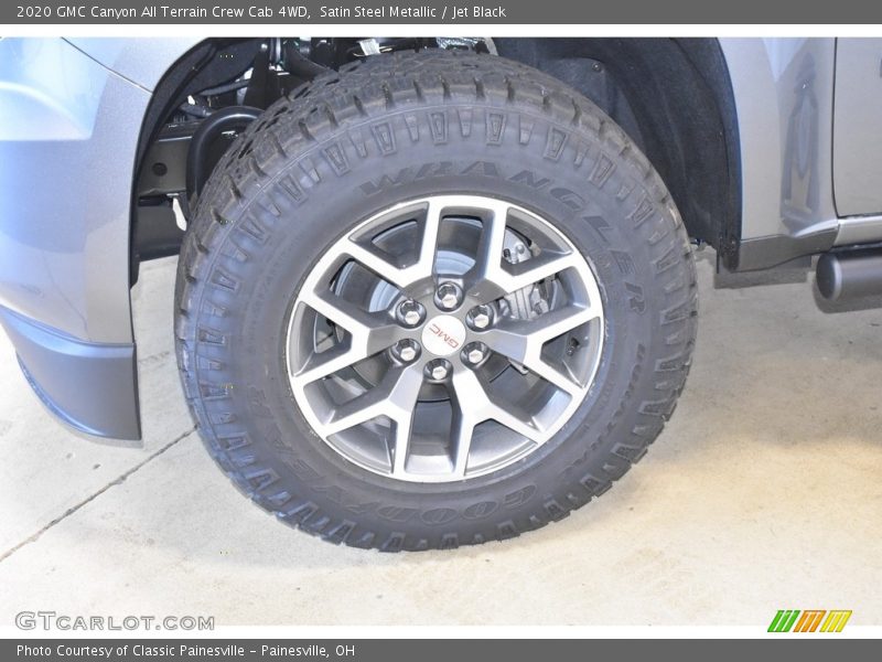 Satin Steel Metallic / Jet Black 2020 GMC Canyon All Terrain Crew Cab 4WD