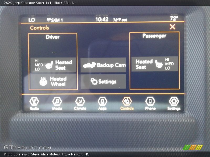 Black / Black 2020 Jeep Gladiator Sport 4x4