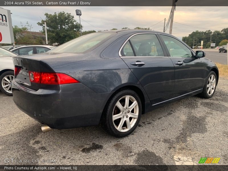 Carbon Gray Pearl / Ebony 2004 Acura TSX Sedan