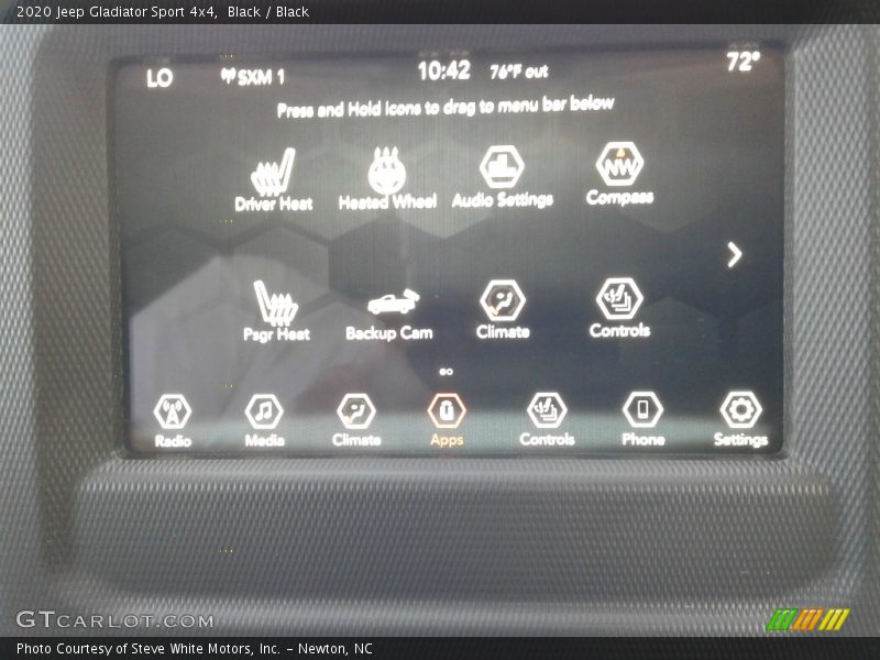 Black / Black 2020 Jeep Gladiator Sport 4x4