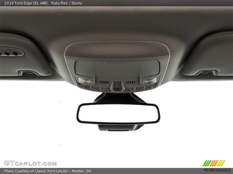 Ruby Red / Ebony 2019 Ford Edge SEL AWD