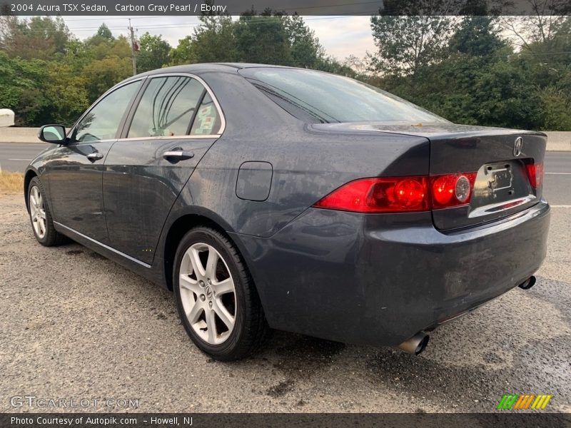 Carbon Gray Pearl / Ebony 2004 Acura TSX Sedan