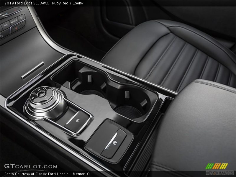 Ruby Red / Ebony 2019 Ford Edge SEL AWD