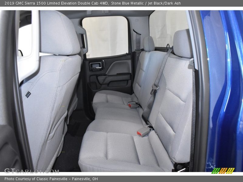 Stone Blue Metallic / Jet Black/Dark Ash 2019 GMC Sierra 1500 Limited Elevation Double Cab 4WD