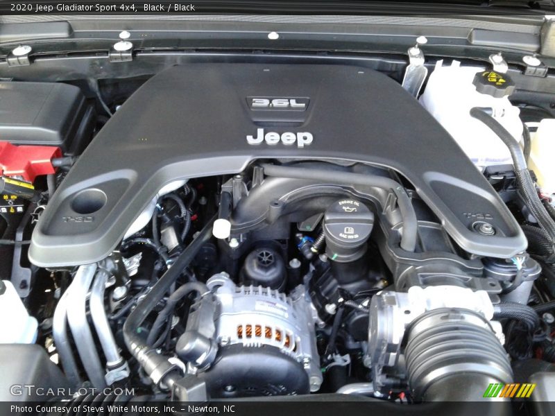 Black / Black 2020 Jeep Gladiator Sport 4x4