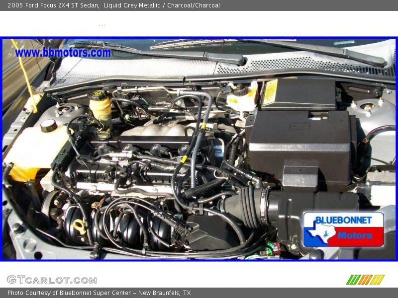 Liquid Grey Metallic / Charcoal/Charcoal 2005 Ford Focus ZX4 ST Sedan