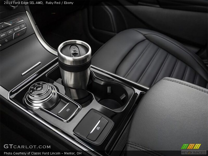Ruby Red / Ebony 2019 Ford Edge SEL AWD