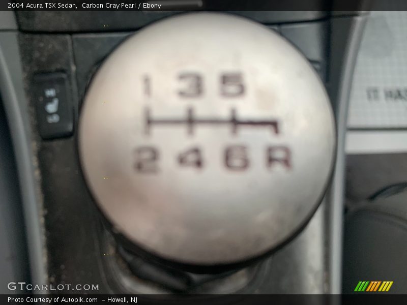 Carbon Gray Pearl / Ebony 2004 Acura TSX Sedan
