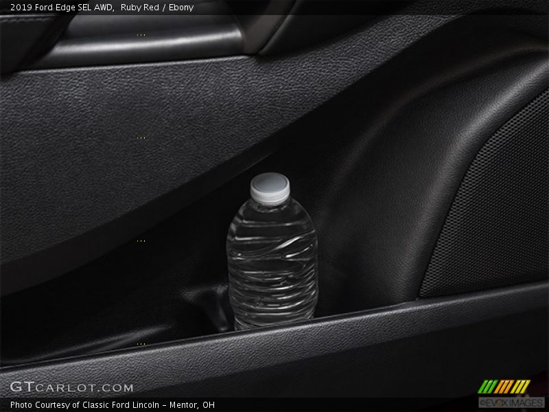 Ruby Red / Ebony 2019 Ford Edge SEL AWD