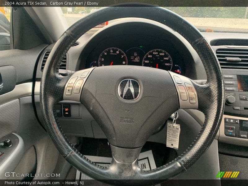 Carbon Gray Pearl / Ebony 2004 Acura TSX Sedan