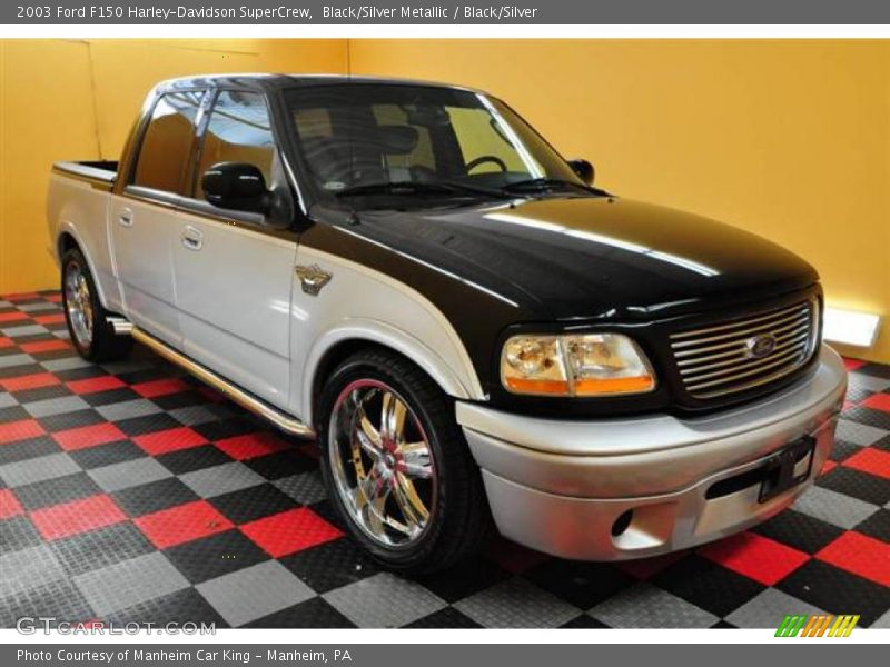 Black/Silver Metallic / Black/Silver 2003 Ford F150 Harley-Davidson SuperCrew