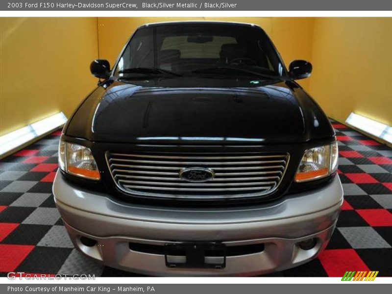 Black/Silver Metallic / Black/Silver 2003 Ford F150 Harley-Davidson SuperCrew