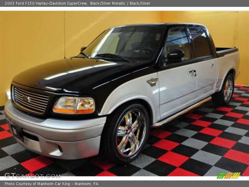 Black/Silver Metallic / Black/Silver 2003 Ford F150 Harley-Davidson SuperCrew