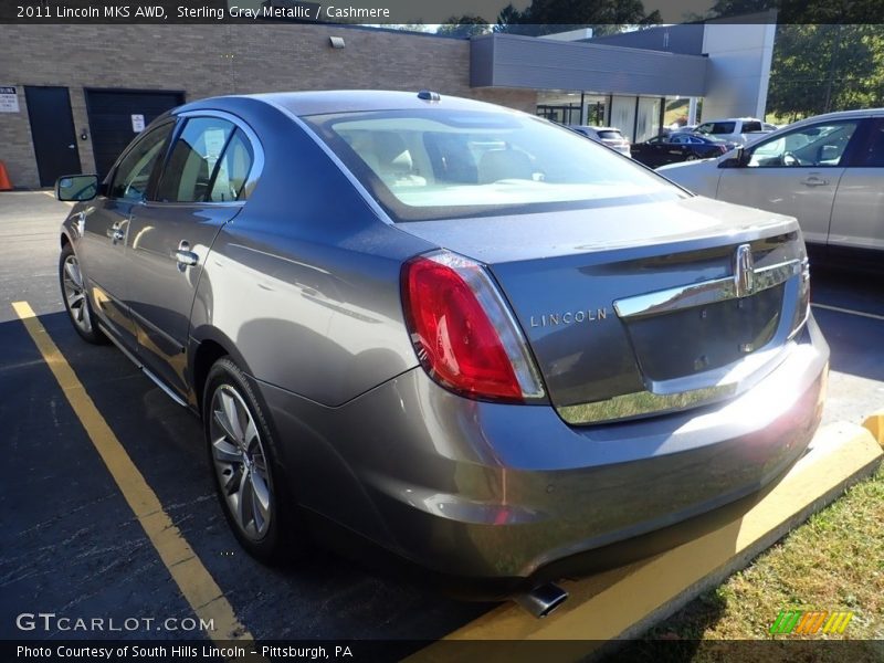 Sterling Gray Metallic / Cashmere 2011 Lincoln MKS AWD