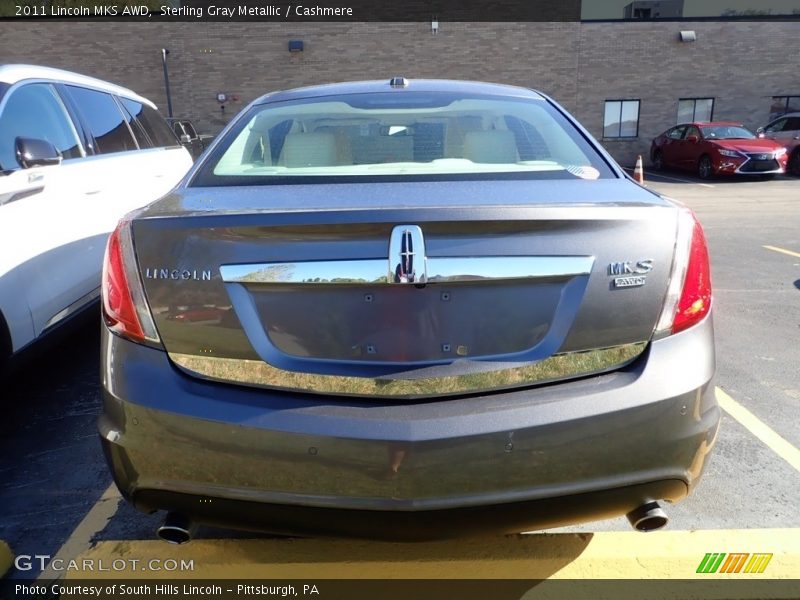 Sterling Gray Metallic / Cashmere 2011 Lincoln MKS AWD