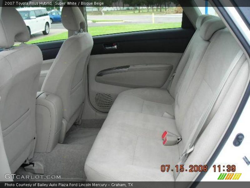 Super White / Bisque Beige 2007 Toyota Prius Hybrid