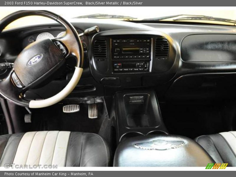 Black/Silver Metallic / Black/Silver 2003 Ford F150 Harley-Davidson SuperCrew