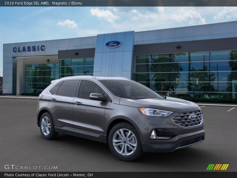 Magnetic / Ebony 2019 Ford Edge SEL AWD