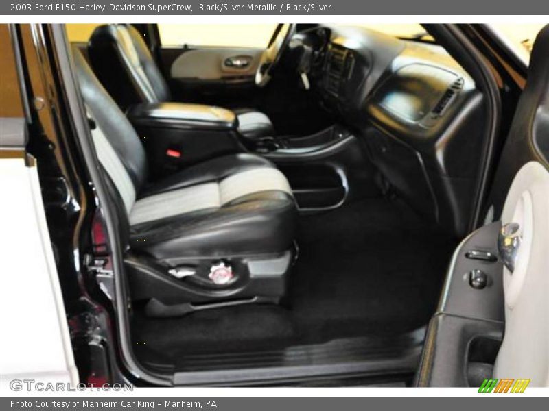 Black/Silver Metallic / Black/Silver 2003 Ford F150 Harley-Davidson SuperCrew