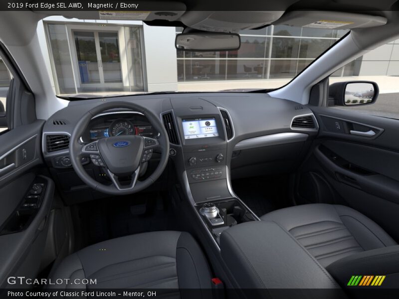 Magnetic / Ebony 2019 Ford Edge SEL AWD