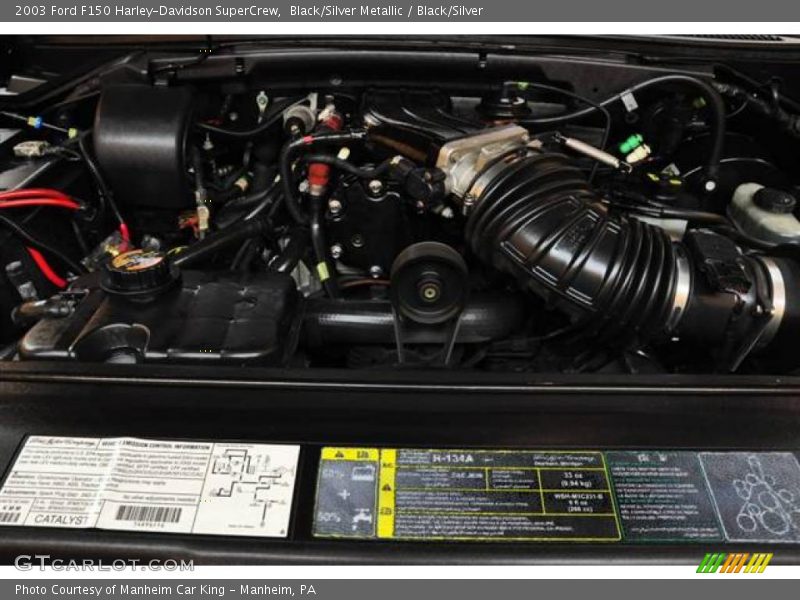Black/Silver Metallic / Black/Silver 2003 Ford F150 Harley-Davidson SuperCrew