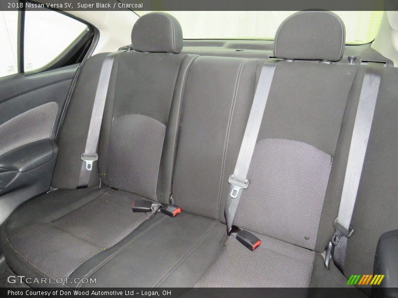 Super Black / Charcoal 2018 Nissan Versa SV
