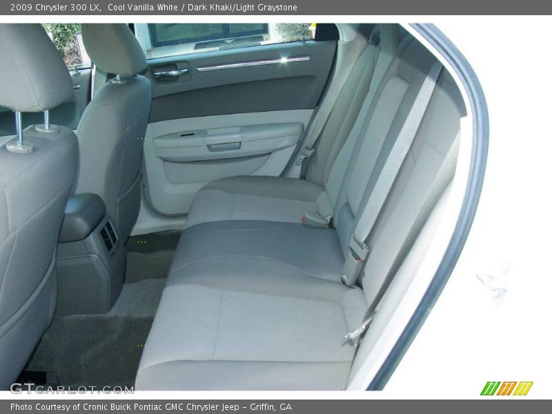 Cool Vanilla White / Dark Khaki/Light Graystone 2009 Chrysler 300 LX
