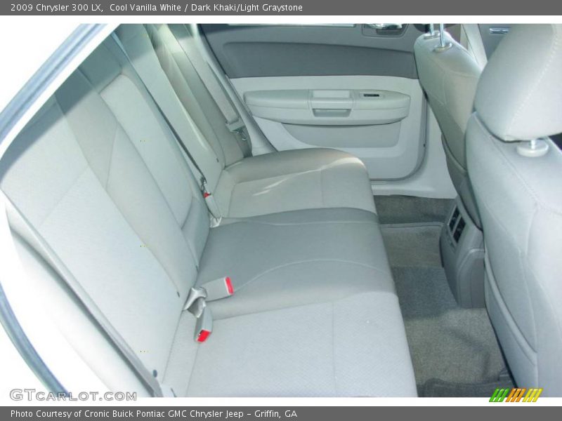 Cool Vanilla White / Dark Khaki/Light Graystone 2009 Chrysler 300 LX