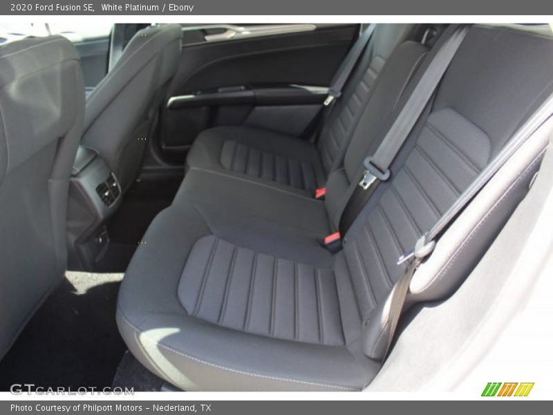 White Platinum / Ebony 2020 Ford Fusion SE