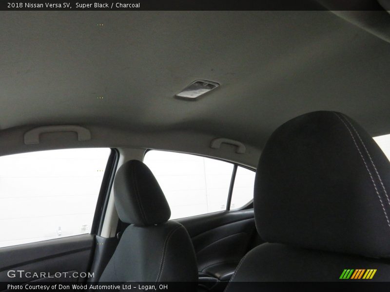 Super Black / Charcoal 2018 Nissan Versa SV