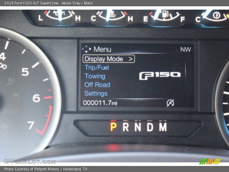 Abyss Gray / Black 2019 Ford F150 XLT SuperCrew