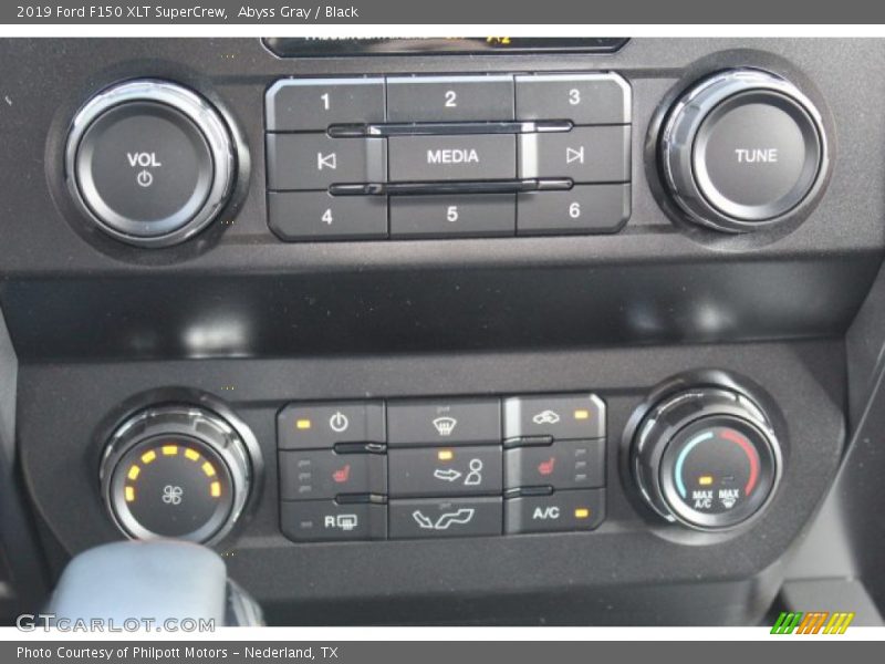 Abyss Gray / Black 2019 Ford F150 XLT SuperCrew
