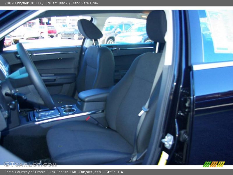 Brilliant Black / Dark Slate Gray 2009 Chrysler 300 LX