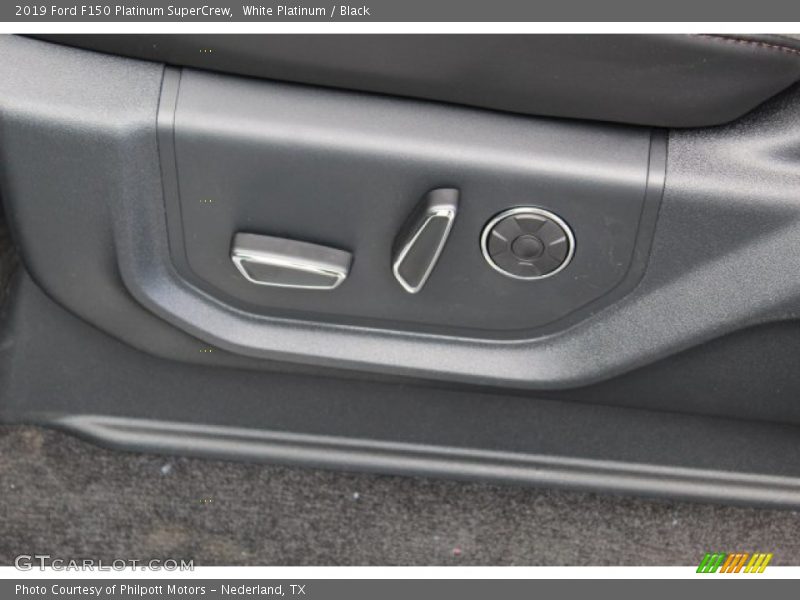 White Platinum / Black 2019 Ford F150 Platinum SuperCrew