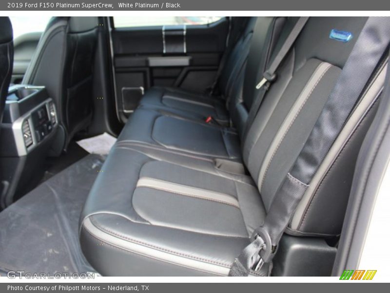White Platinum / Black 2019 Ford F150 Platinum SuperCrew