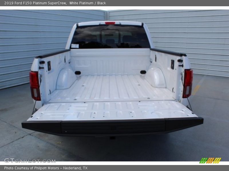 White Platinum / Black 2019 Ford F150 Platinum SuperCrew