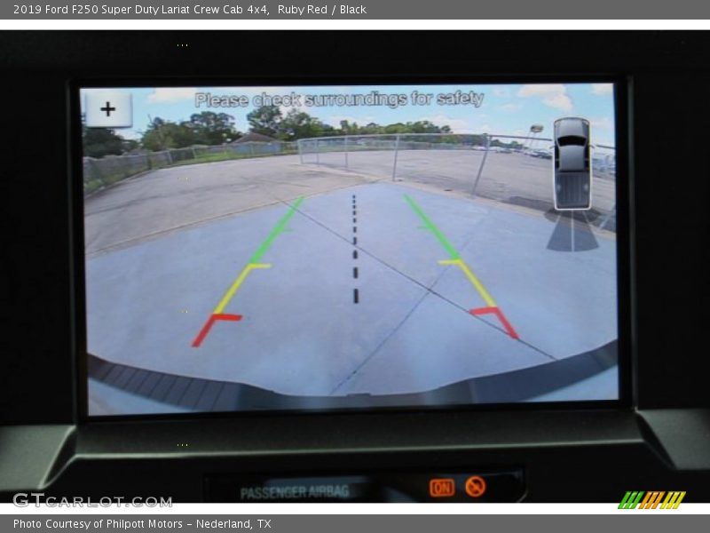 Ruby Red / Black 2019 Ford F250 Super Duty Lariat Crew Cab 4x4